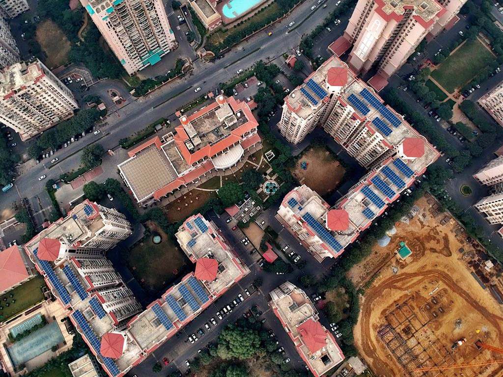 Wellington Estates solar installation